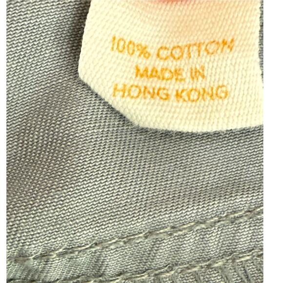 J. Crew Classic City Fit Twill Chino Flat Front 4 Pockets Casual Shorts 4 Grey - Picture 8 of 15